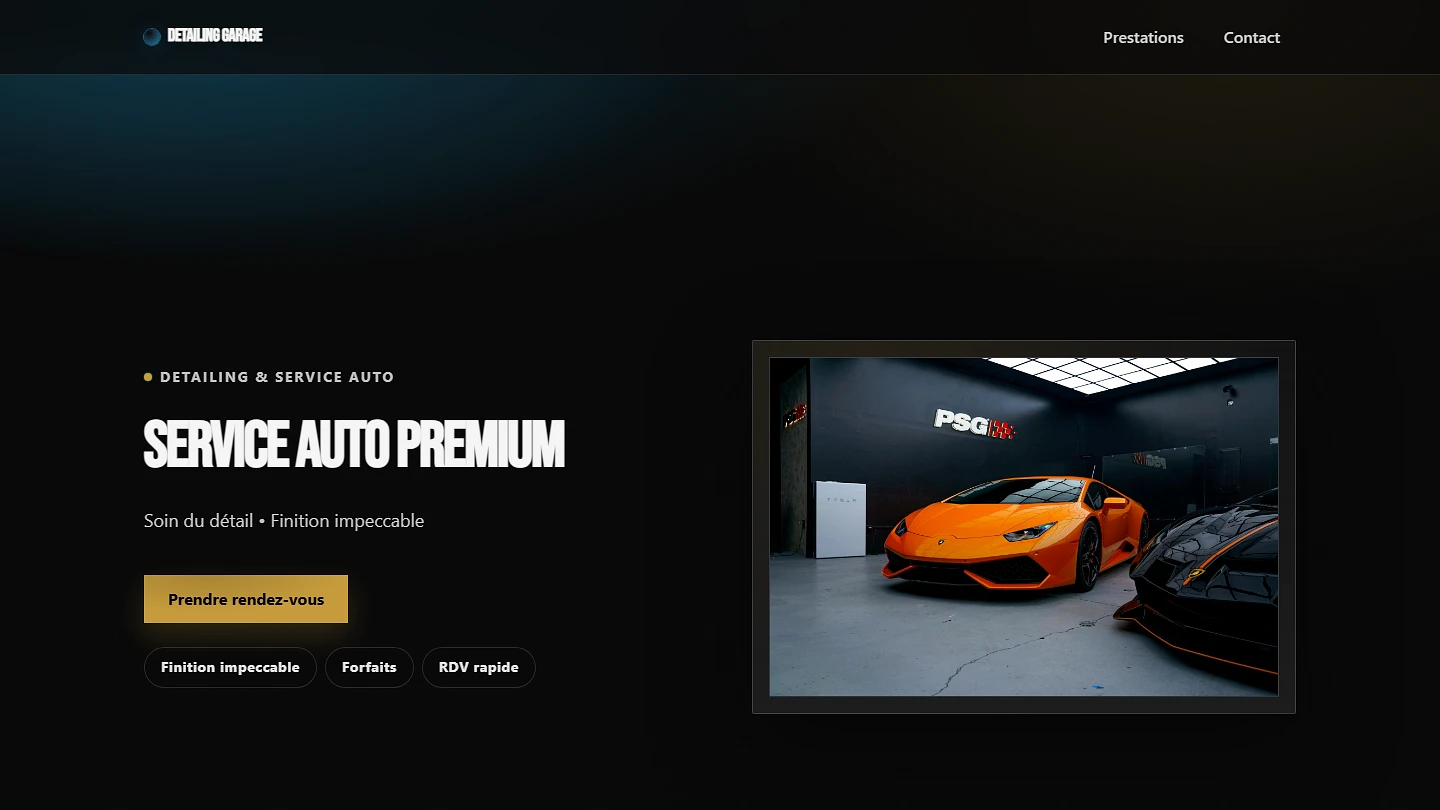 Detailing Garage